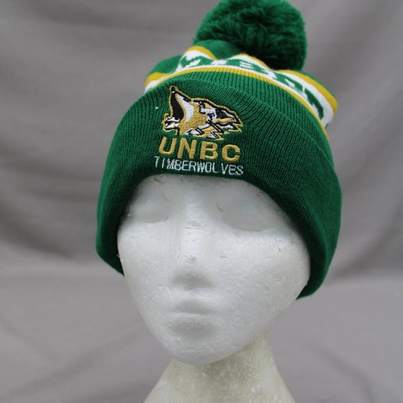 College Toque / Beanie - UNBC Timberwolves - Adult Stretch Fit - Picture 1 of 9